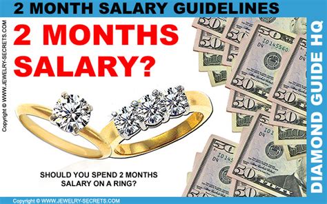 2 MONTHS SALARY FOR AN ENGAGEMENT RING Jewelry Secrets