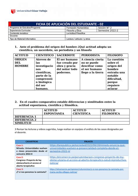 Ficha De Aplicaci N S Oki Ficha De Aplicaci N Del Estudiante