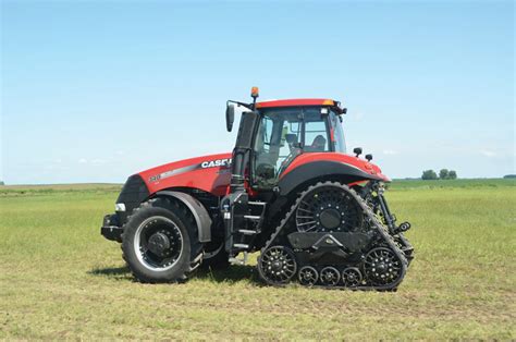 Case Ih Puts Rear Tracks On Magnum Tractor