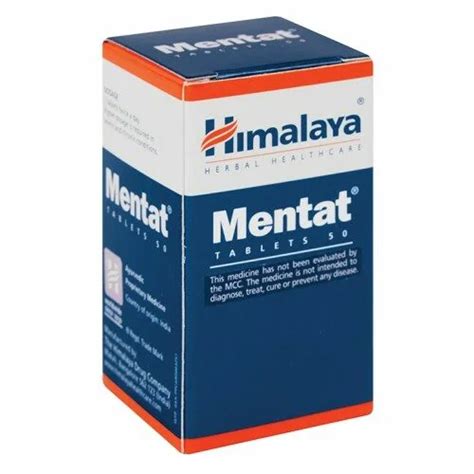 Himalaya Mentat 50 Tablets - Click For Wellness