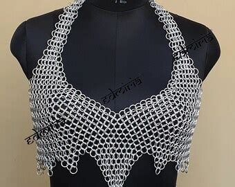 Sexy Chainmail Bikini Top Etsy Uk