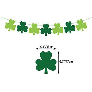 St Patricks Day Decorations St Patricks Day Hanging Swirl Banner