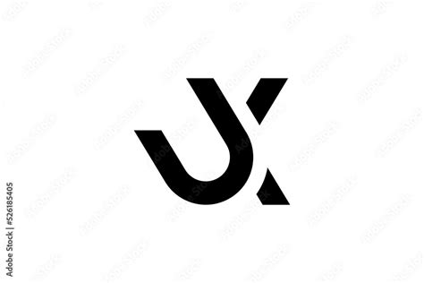 A Minimal Jx Logo In This Icon The Letter Xj Appears On A Luxury