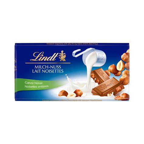 Lindt Swiss Classic Tableta Ciocolata Cu Lapte Si Alune De Padure