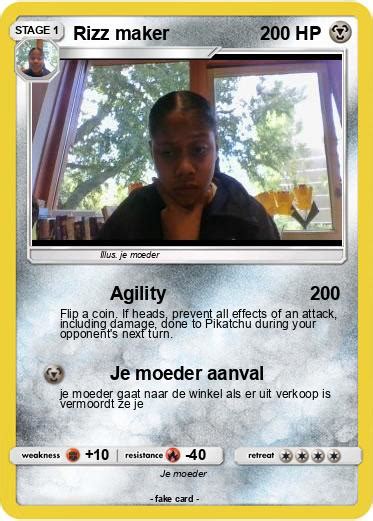 Pokémon Rizz Maker Agility My Pokemon Card