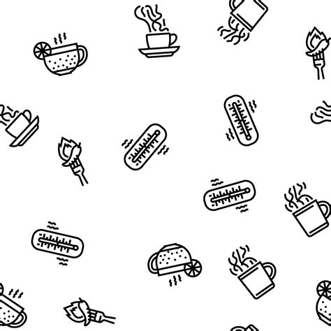 Hot Fire Lable Flame Tag Vector Seamless Pattern 32516244 Vector Art At Vecteezy