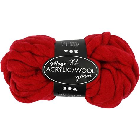 Woolen Ball Red