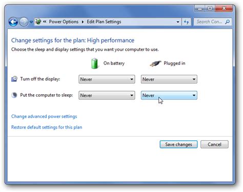 Disable Power Management On Windows 7 Or Vista