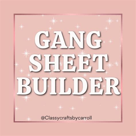 Custom Gang Sheet Build Your Own Gang Sheet Classy Crafts