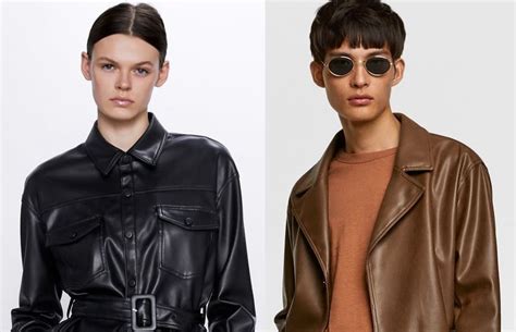 Todas Las Prendas De Efecto Piel Zara Tendencia De Este 2020