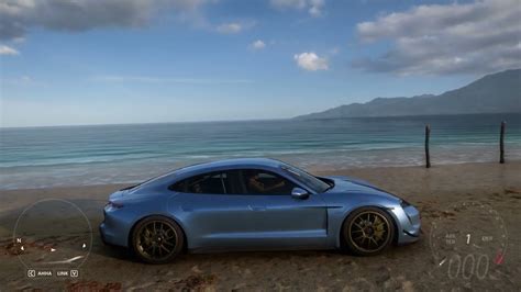 Porsche Taycan Turbo S Forza Horizon 5 4K MAX SETTINGS I9 12900k