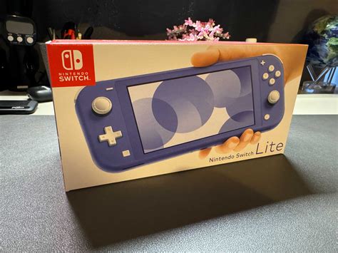 Consola Nintendo Switch Lite Azul Lacrada Mafamude E Vilar Do Para So