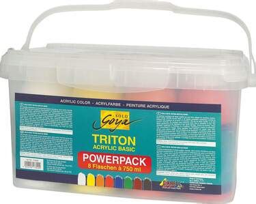 SOLO GOYA Triton Acrylic Powerpack 8 X 750 Ml Duo Shop De