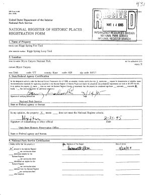 Fillable Online Pdfhost Focus Nps KPS Form 10 900 Pdfhost Focus Nps