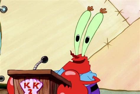 Mr Krabs Guide The Sponge Bob Club