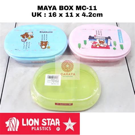 Jual Kotak Bekal Roti Maya Box MC 11 Tempat Makan Plastik Lunch Box