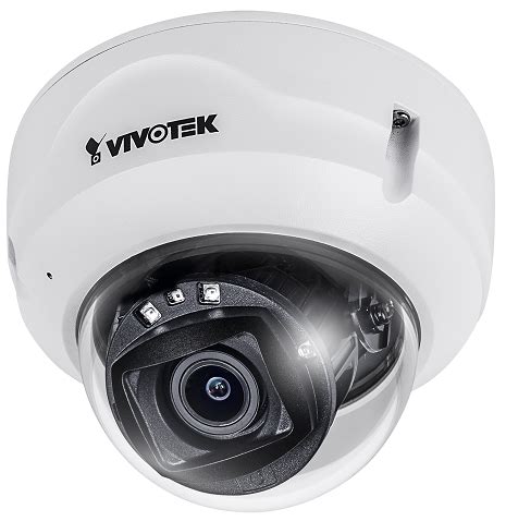 Vivotek V Series Outdoor Vandal Dome 5MP 30fps 2 8 10mm Lens IR