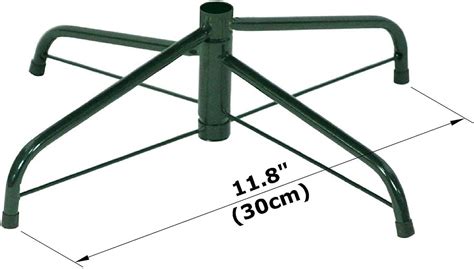 MTB Árbol de Navidad artificial con bisagras de 4 pies con soporte de