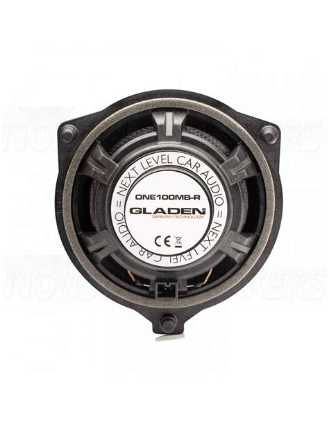 Gladen ONE 100MB R Coaxial For Mercedes Benz Pair