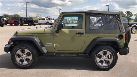 Jeep Wrangler 2 Door Green