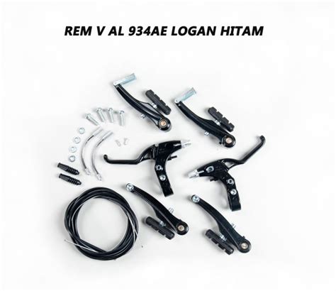 Rem V Brake Set Sepeda Full Alloy Merk Logan Taiwan Lazada Indonesia