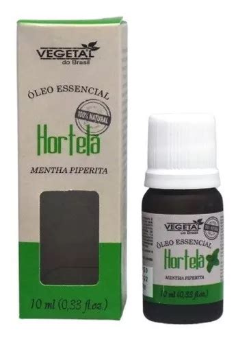 Aceite Esencial Vegetal Do Brasil Hortela Menta Ml Mercadolibre