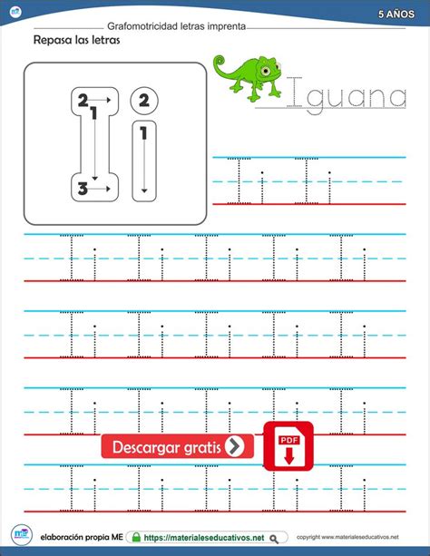 Grafomotricidad Letras Imprenta Del Abecedario 27 Fichas Pdf Descargar Grafomotricidad