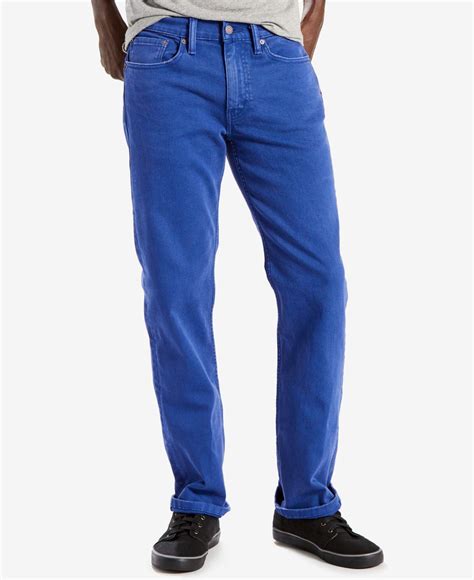 Levi S Men S Straight Leg Corduroy Pants In Blue For Men Lyst