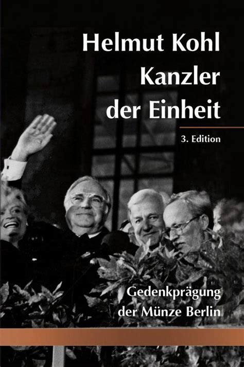 Helmut Kohl Kanzler Der Einheit