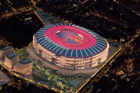 Fc Barcelona Presenta El Dise O Del Nuevo Camp Nou Espectacular