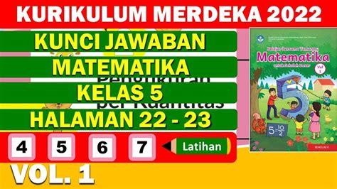 Soal And Kunci Jawaban Matematika Kelas 5 Sd Halaman 22 23 Eksplorasi 15 Sampai Eksplorasi 1