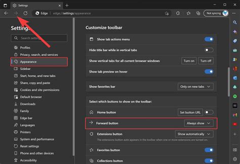 How to Enable or Disable Forward Button in Microsoft Edge? | Gear Up Windows
