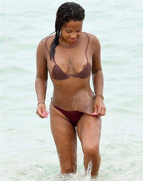 Christina Milian Sexy Bikini Pics In Miami Real Leaked Nudes Of