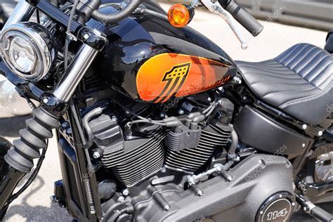 Burdeos Aquitania Francia 12 05 2021 Harley Davidson 114 Detalle