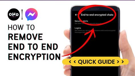 How To Remove End To End Encryption In Messenger Latest Guide Youtube