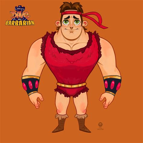 CartoonCharacters series - Dave Barbarian by DavidGalopim on DeviantArt