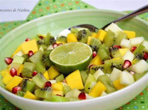 Recettes De Salade De Fruits Et Fruits Exotiques