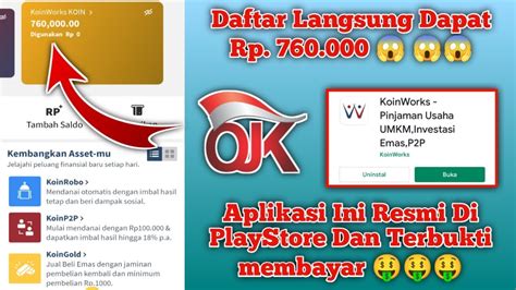 Baru Daftar Langsung Dapat Rp Review Koinworks Aplikasi