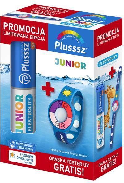 Plusssz Junior Elektrolity Multiwitamina Tabletek Musuj Cych