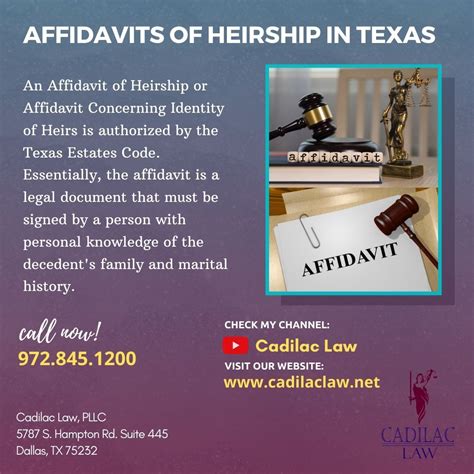 Affidavits Of Heirship In Texas Republic Of Texas Coding Knowledge