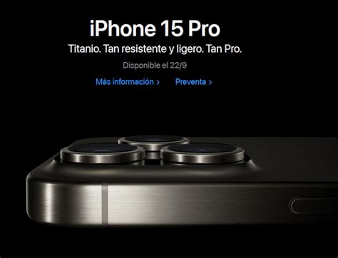 Preventa iPhone 15 A qué hora empieza dónde y cómo comprarlo