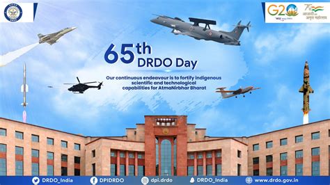 DRDO on Twitter: "#DRDOUpdates | On the occasion of 65th #DRDODay ...