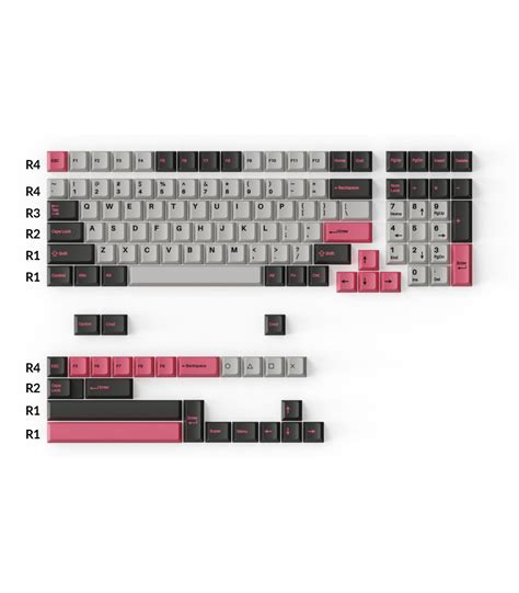 Keychron ABS Full Set Keycap Set Retro Color