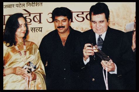 Movies N Memories On Twitter Dilip Kumar Hema Malini And Mammootty