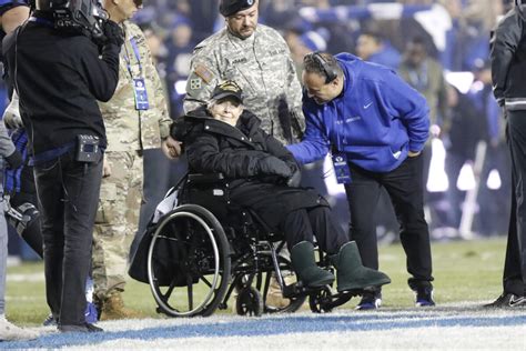 BYU ISU Football Notes Cougars Honor Servicemen And Servicewomen For