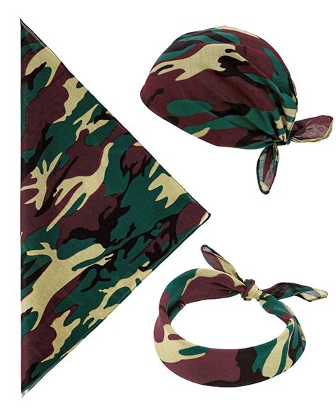 Camouflage Bandana Army Bandana Horror