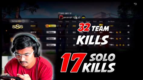 17 SOLO KILLS IN BGMI OG Is Live 32 TEAM KILLS Bgmi Gameplay