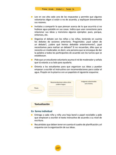 Documentos Primaria Sesiones Unidad06 Primer Grado Integrados 1g U6