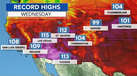 Watch Cbs Evening News Record Breaking Heat Wave Scorches The West