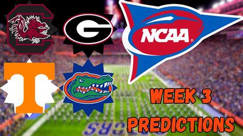 College Football Week Picks Predictions Youtube